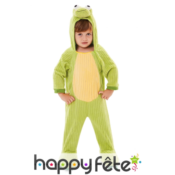Costume de grenouille verte pour enfant