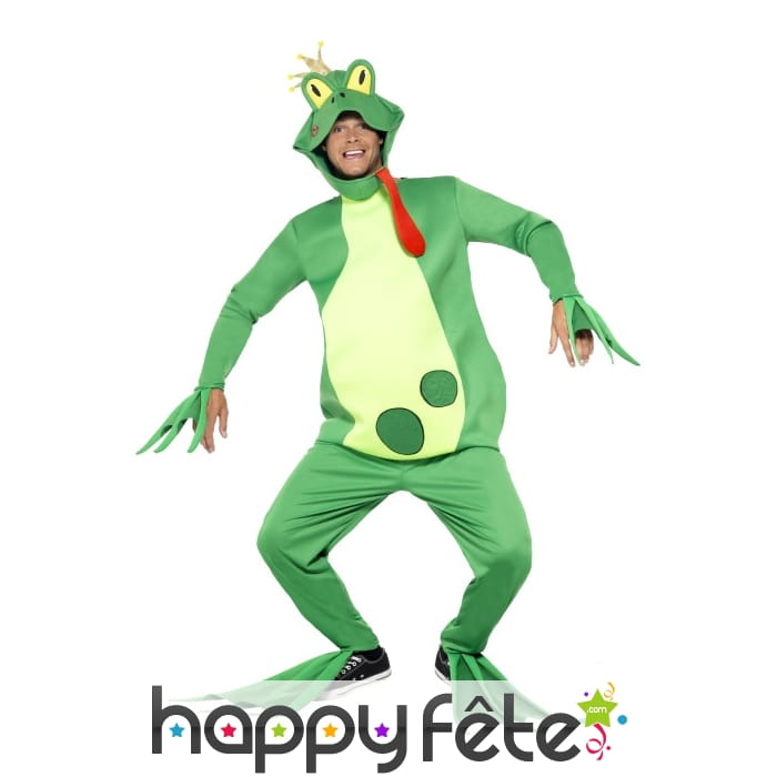 Costume de grenouille verte