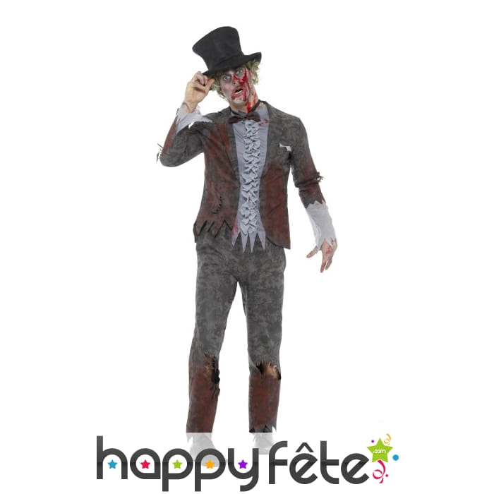 Costume de groom zombie luxe