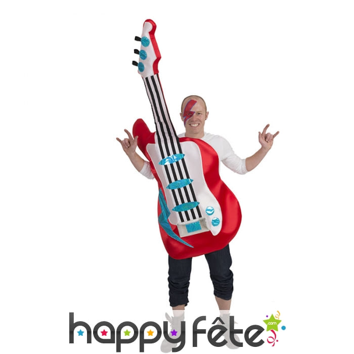 Costume de guitare électrique pour adulte