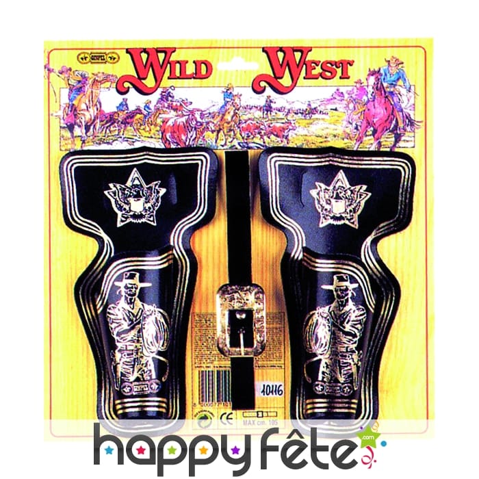 Ceinturon double holster