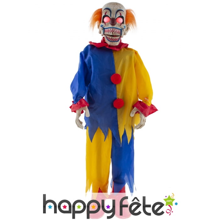 Clown de Halloween à suspendre, 90cm