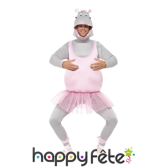 Costume d'hippopotame ballerine