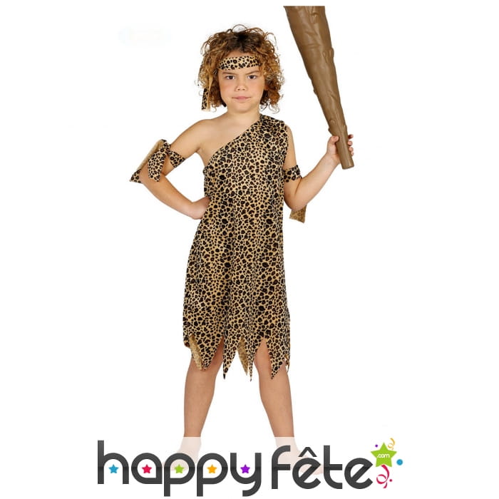 Costume d'homme préhistorique pour enfant