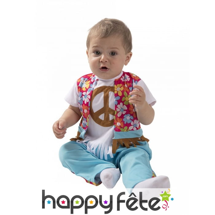 Costume de hippie pour bébé
