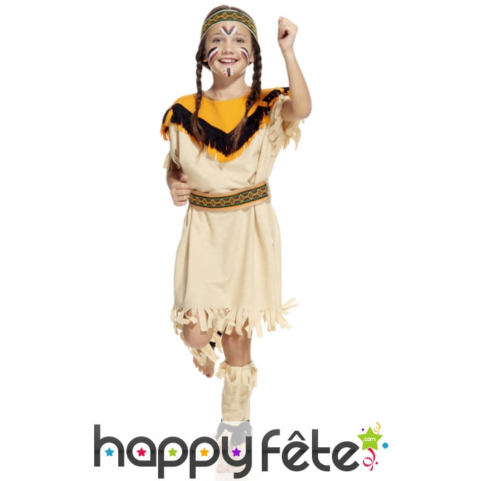 Costume d'indienne sioux
