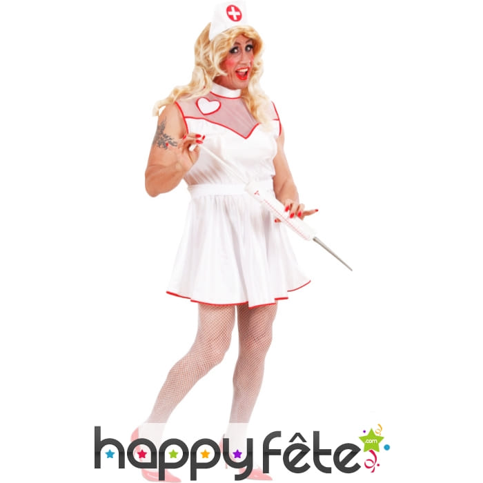 Costume d'infirmière pour homme