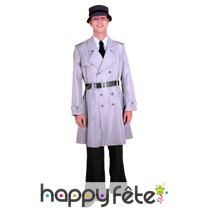 Costume d'inspecteur gris