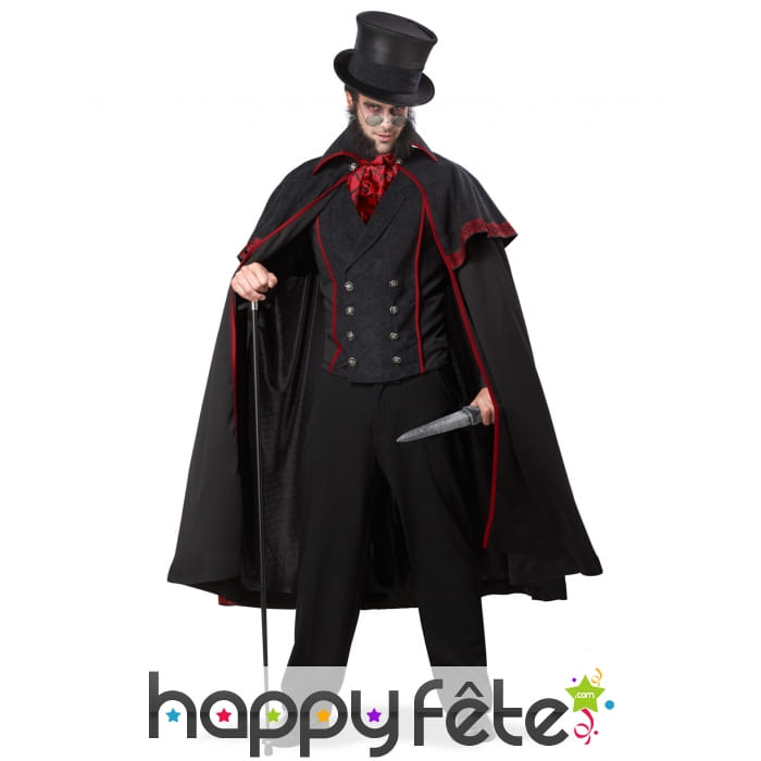 Costume de Jack l'éventreur pour adulte