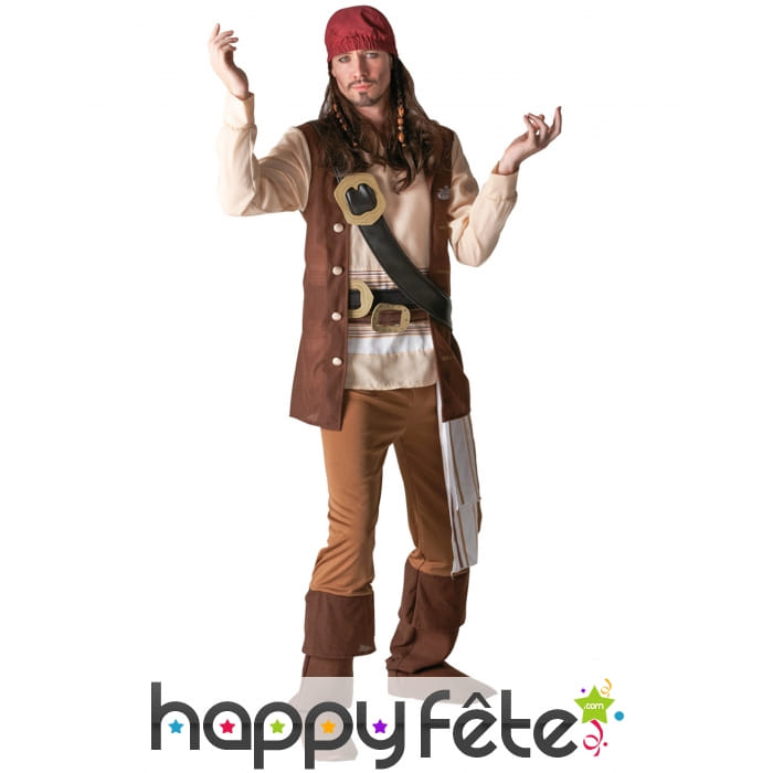 Costume de Jack Sparrow pour adulte