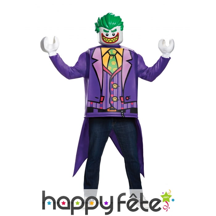 Costume de Joker Lego pour adulte