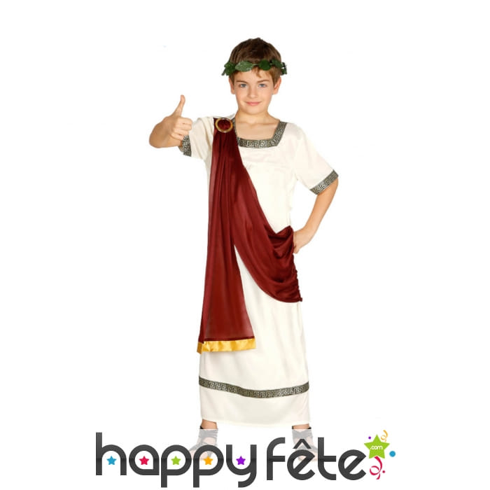 Costume de Jules César pour enfant
