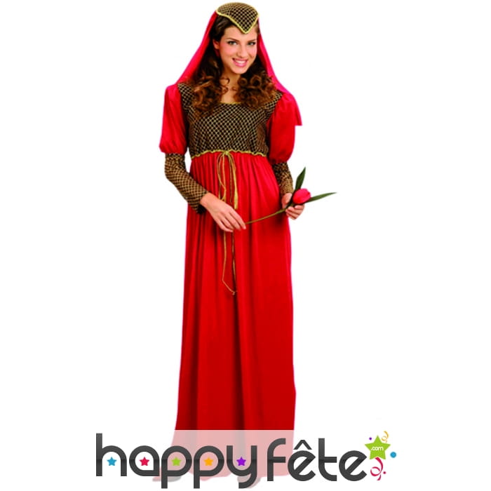 Costume de Juliette rouge