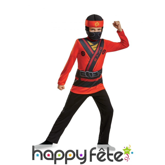 Costume de Kai Ninjago LEGO pour enfant