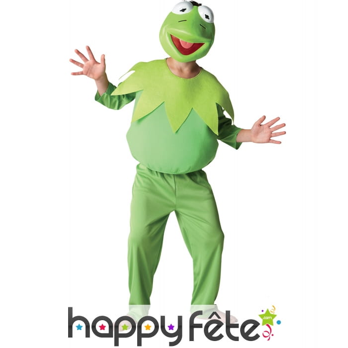 Costume de Kermit la grenouille pour enfant