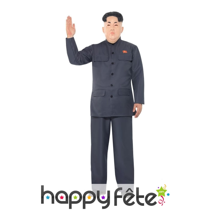 Costume de Kim Jong un pour adulte