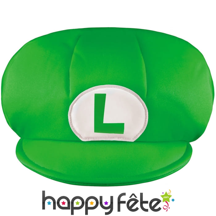 Casquette de Luigi taille enfant