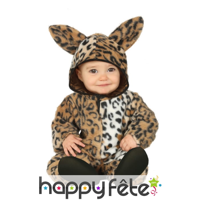 Combinaison de léopard pour bébé