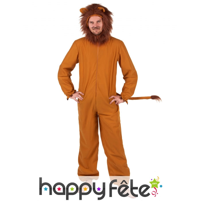Combinaison de lion pour homme