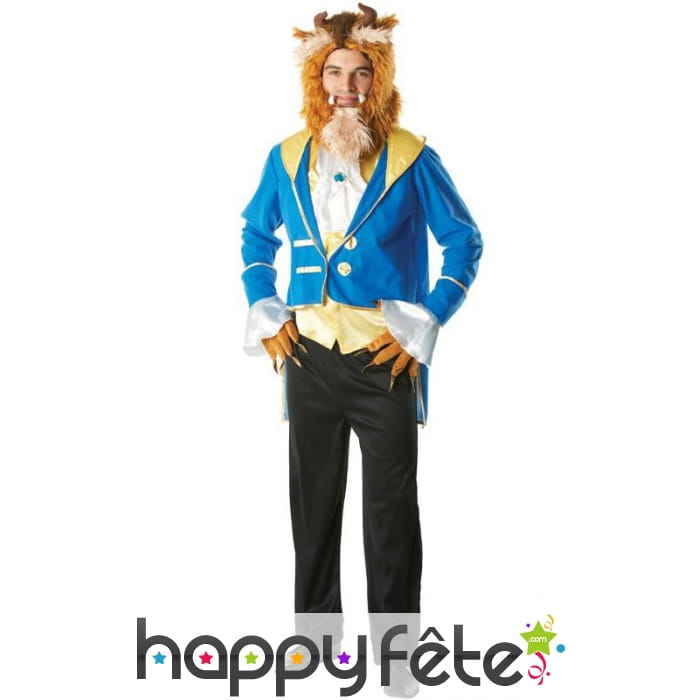 Costume de la bête pour homme, Belle et la bête