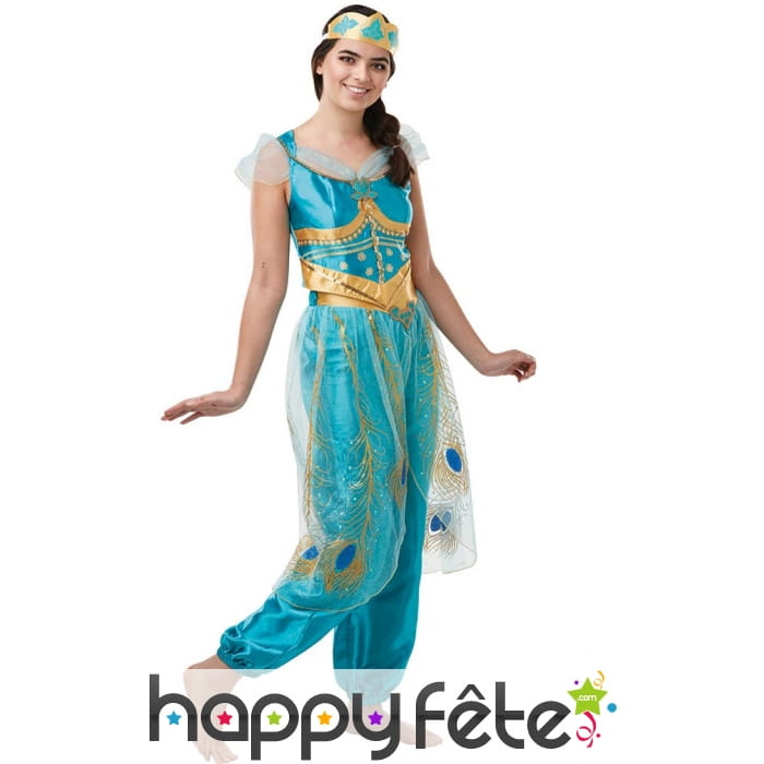 Costume de la Princesse Jasmine pour adulte