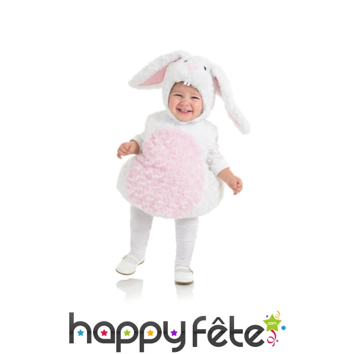 Costume de lapin en peluche pour enfant