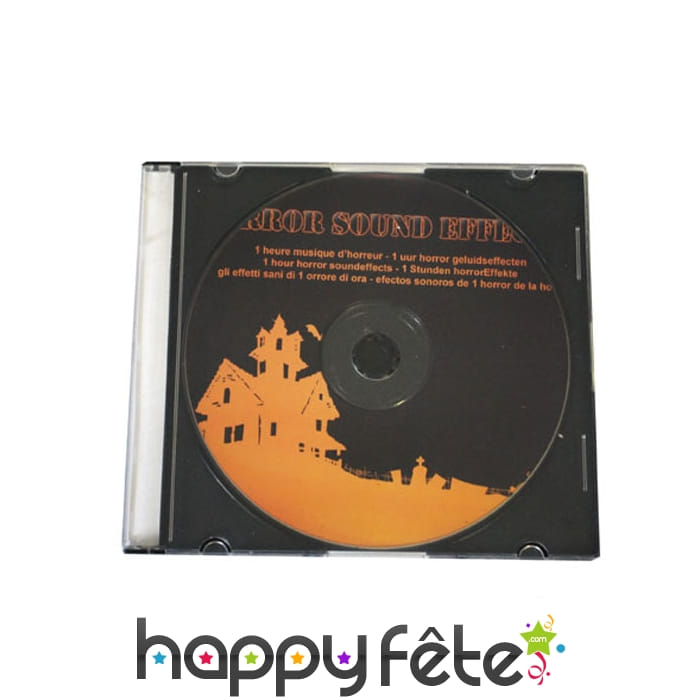 CD de musiques pour Halloween