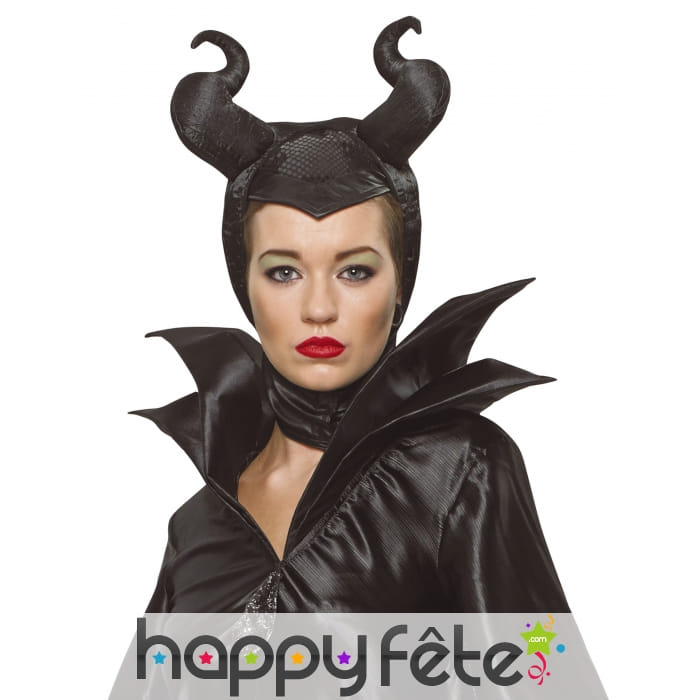 Coiffe de Maléfique taille adulte
