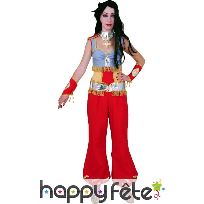 Costume de manga guerrière