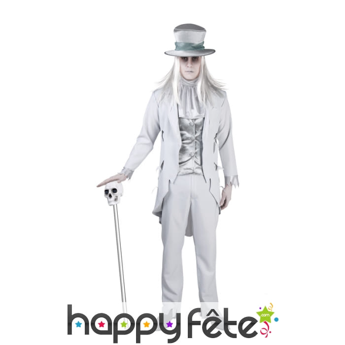 Costume de marié fantôme gris