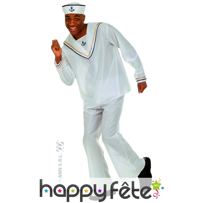 Costume de marin blanc