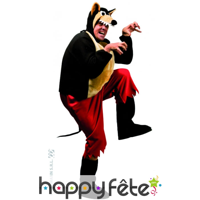 Costume de méchant loup