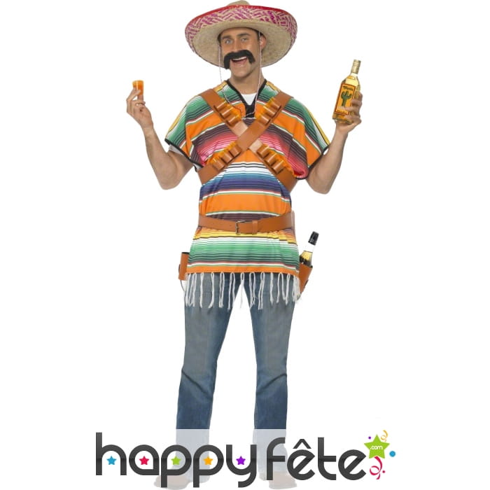 Costume de mexicain tequila shooter