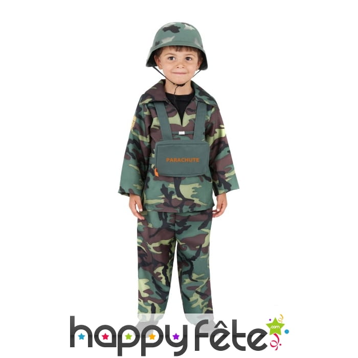 Costume de militaire pour enfant