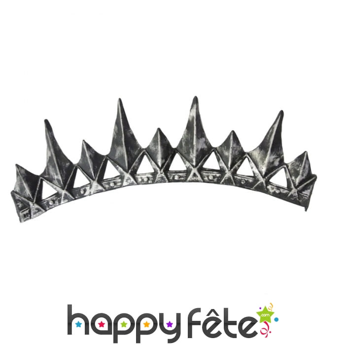 Couronne de méchante reine en pvc