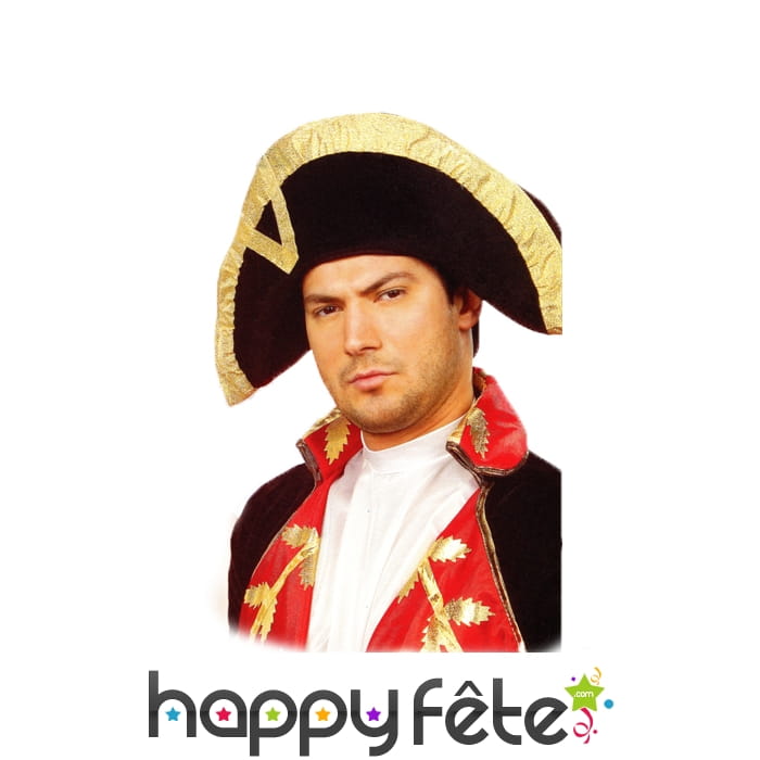 Chapeau de Napoléon en velours