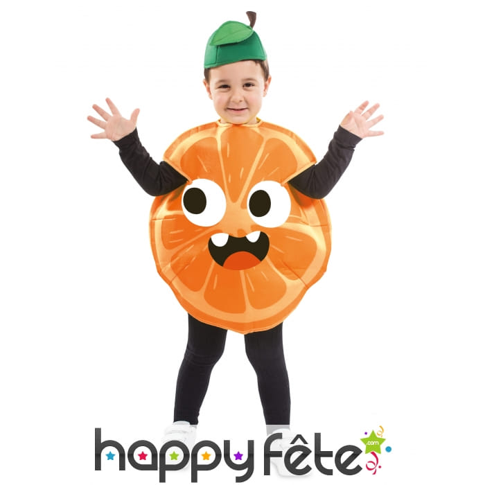 Costume d'orange pour enfant