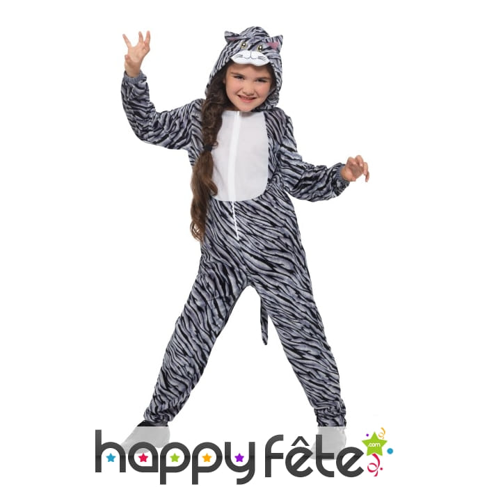 Combinaison de petit chat pour enfant