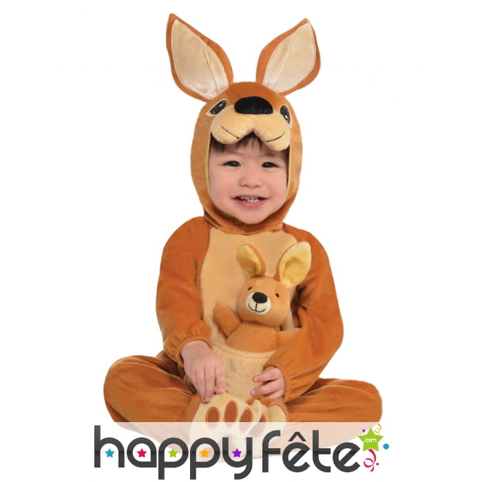 Combinaison de petit kangourou pour bébé