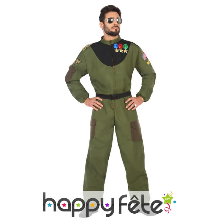 Combinaison de pilote armée de l'air homme