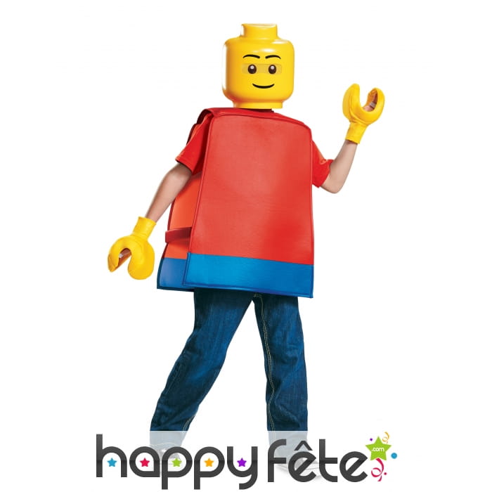Costume de personnage LEGO pour enfant