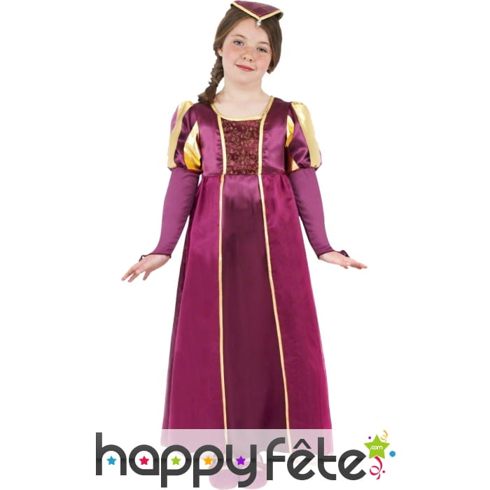 Costume de petit fille tudor