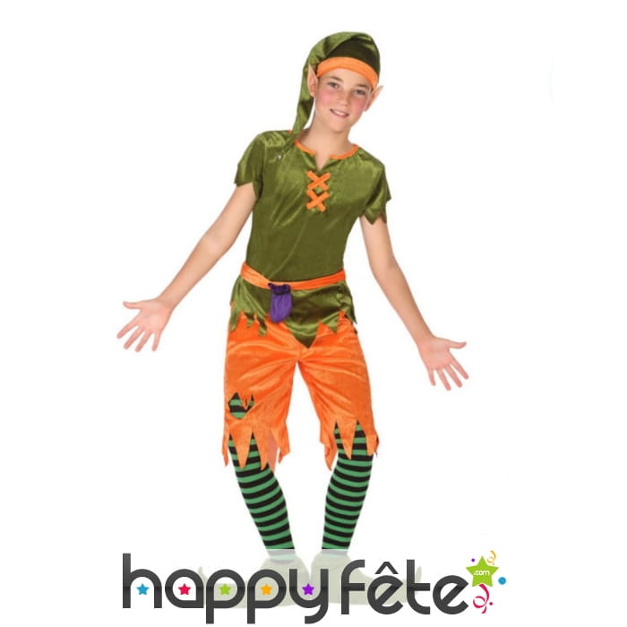 Costume de petit lutin pour enfant