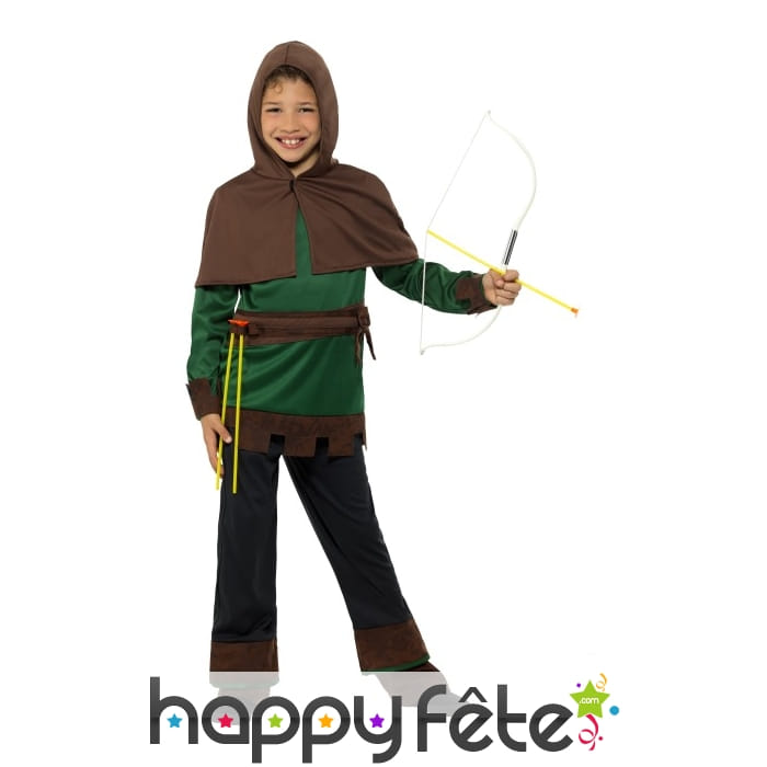 Costume de petit robin des bois pour enfant