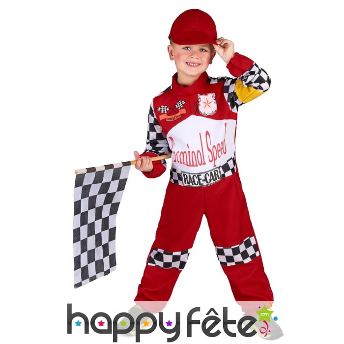 Costume de pilote de formule 1 pour enfant