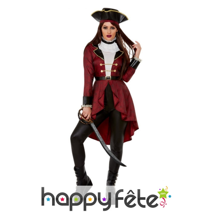 Costume de Pirate Swashbuckler pour femme