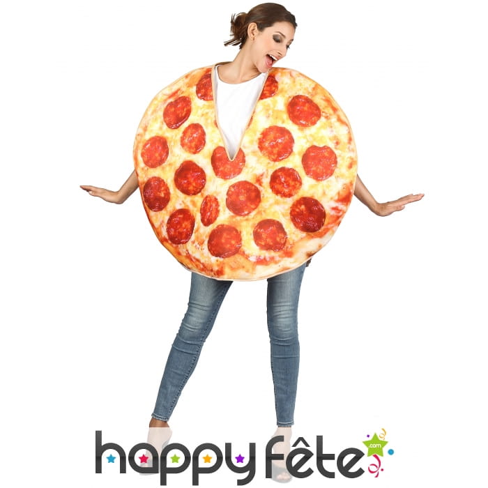 Costume de pizza pour adulte