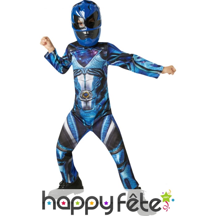 Costume de Power Ranger bleu pour enfant