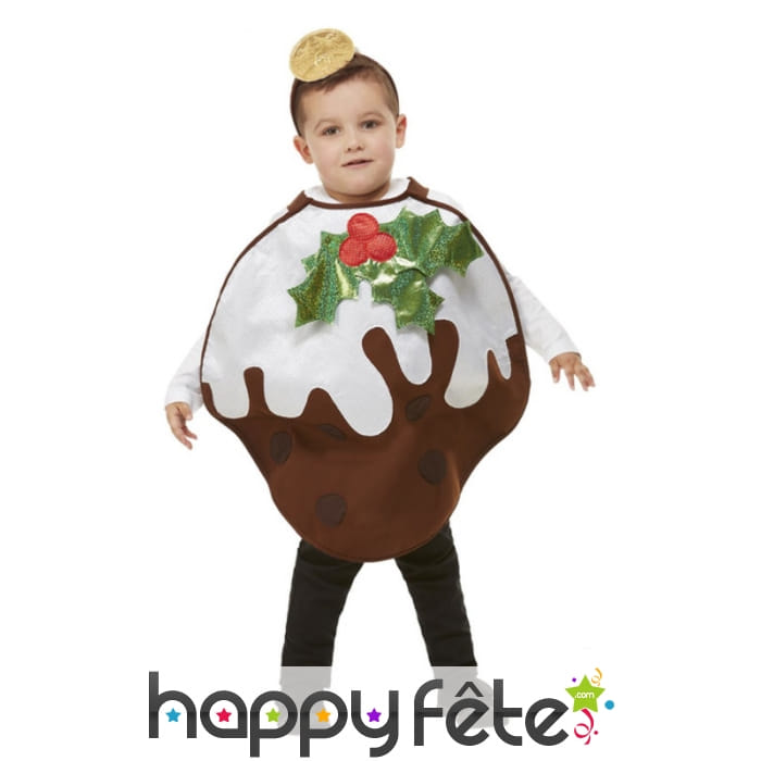 Costume de Pudding de Noel pour enfant