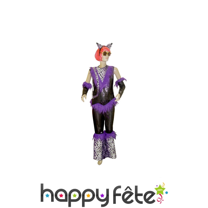 Costume disco paillette femme taille 38